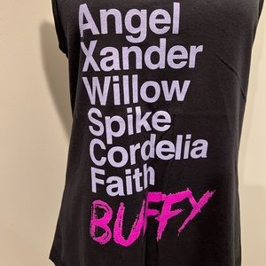 Buffy the Vampire Slayer tank top! Like new!